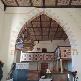 Református templom Sonkád - Belső