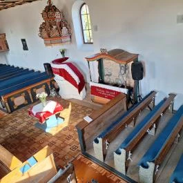 Református templom Milota - Belső