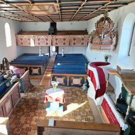 Református templom Milota - Belső