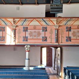 Református templom Milota - Belső