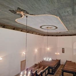 Református templom Nemesborzova - Belső