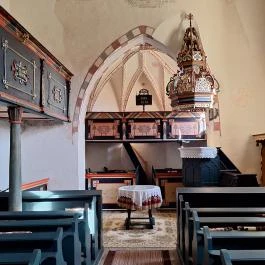 Református templom Vámosoroszi - Belső