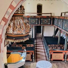 Református templom Vámosoroszi - Belső