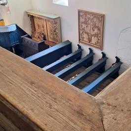 Református templom Vámosoroszi - Belső