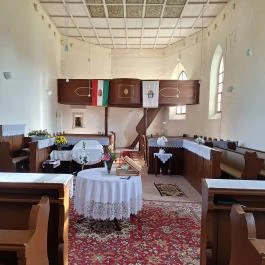 Református templom Gacsály - Belső