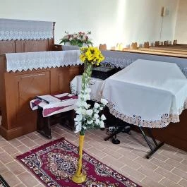 Református templom Gacsály - Belső