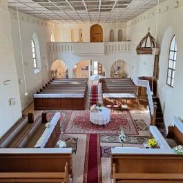 Református templom Gacsály - Belső