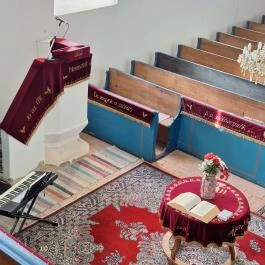 Református templom Uszka - Belső