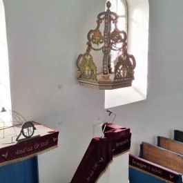 Református templom Uszka - Belső