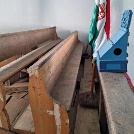 Református templom Uszka - Belső