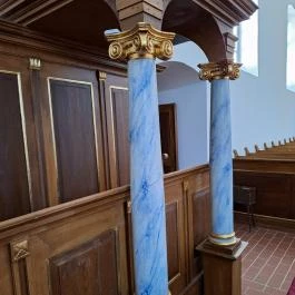 Református templom, Geszt - Belső