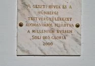 Református templom Geszt