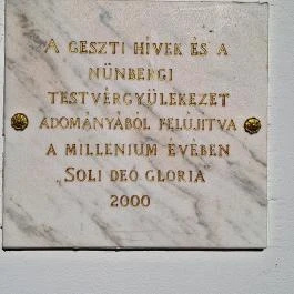 Református templom, Geszt - Egyéb