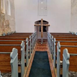 Református templom Laskod - Belső