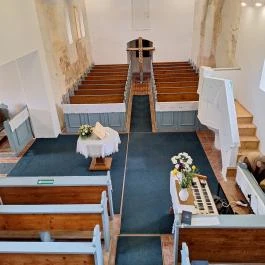 Református templom Laskod - Belső