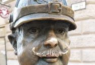 Rendőr szobor Budapest