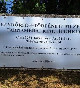 66. legjobb látnivaló: Rendőrség-történeti Múzeum Kiállítóhelye - Tarnaméra