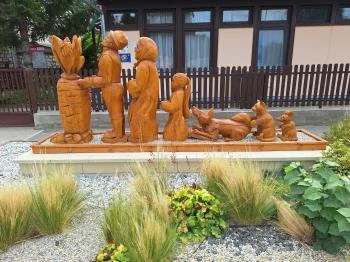 Répamese szoborcsoport Csót