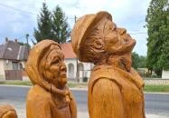 Répamese szoborcsoport Csót