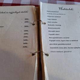 Retro Kisvendéglő, Kiskunlacháza - Étlap/itallap