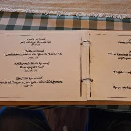 Rézmozsár Étterem Kiskunhalas - Étlap/itallap