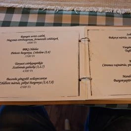 Rézmozsár Étterem Kiskunhalas - Étlap/itallap