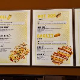 Roller Hotdog & Burger - Etele Plaza, Budapest Budapest - Étlap/itallap