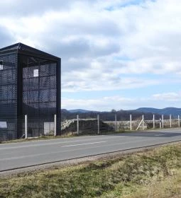 Római kori őrtorony romja