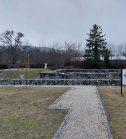 Római őrtorony romjai