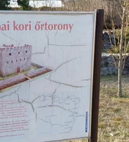 Római őrtorony romjai