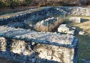 Római őrtorony romjai Leányfalu