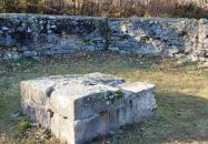 Római őrtorony romjai Leányfalu