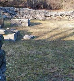 Római őrtorony romjai