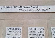 Román megszállás áldozatainak emlékműve Hódmezővásárhely