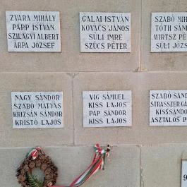 Román megszállás áldozatainak emlékműve Hódmezővásárhely - Egyéb