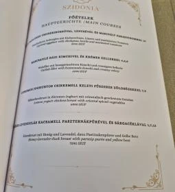 Szidónia Kastélyszálloda - Valentin Étterem