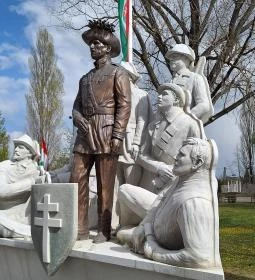 Rongyos Gárda-emlékmű 