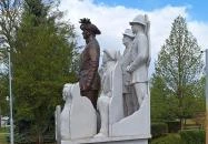 Rongyos Gárda-emlékmű Ásotthalom