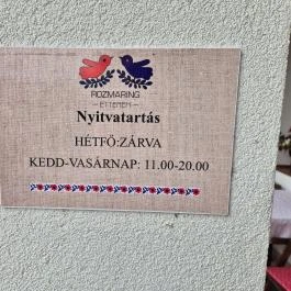 Rozmaring Étterem, Varsány - Egyéb