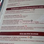 Budakert Vendéglő Budaörs - Étlap/itallap