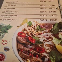 Ruby Étterem Budapest - Étlap/itallap