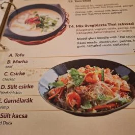 Ruby Étterem Budapest - Étlap/itallap