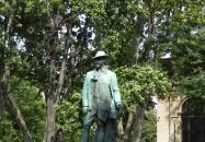 Rudolf trónörökös szobra Budapest