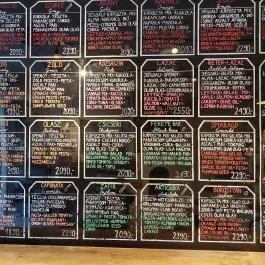 Rukkola Budapest - Étlap/itallap