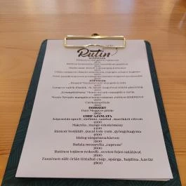 RUTIN Gasztrolubickoló Budaörs - Étlap/itallap