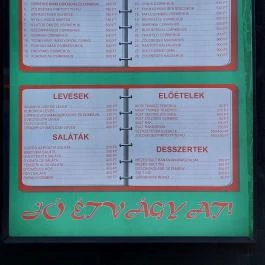 Ruyi Kínai Gyorsétkezde Budapest - Étlap/itallap