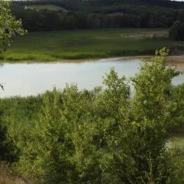 Salföldi bányatavak, Ábrahámhegy - Külső kép