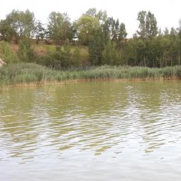 Salföldi bányatavak, Ábrahámhegy - Külső kép