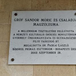 Sándor-Metternich sírkápolna, Gyarmatpuszta - Egyéb