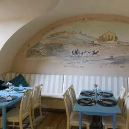 Sárga Borház Vendéglő, Mezőzombor - Belső